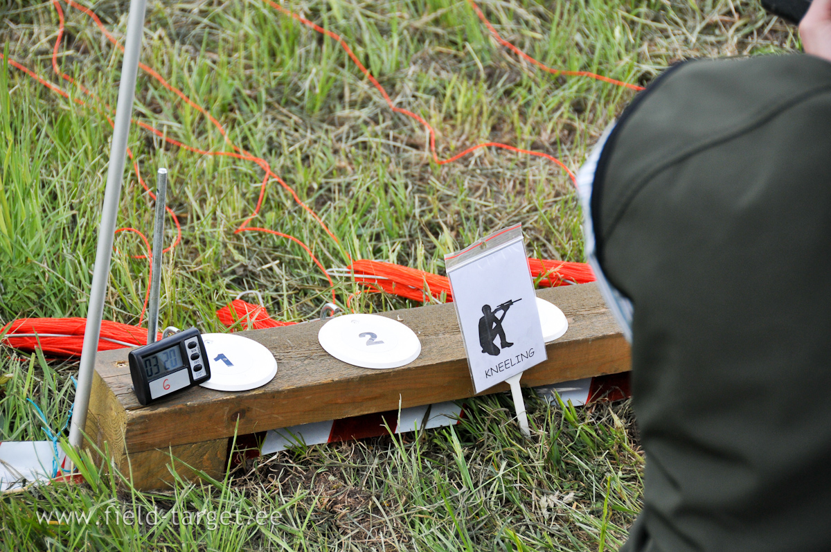 Five Targets and preparation - 6 minutes. 3 minutes and 20 seconds are left.